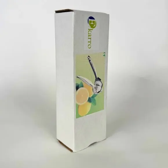 Heavy-Duty Stainless Steel Citrus Juicer – Manual Hand Press Lemon Squeezer - Picture 3 of 5